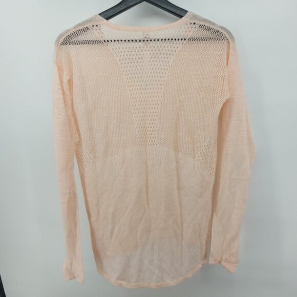 Lululemon Still Movement Sweater pink size Linen Blend - Picture 10 of 10